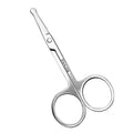 Stainless Steel Eyebrow & Nose Hair Scissors – Safety Round Tip Grooming Scissors QXL Default Title