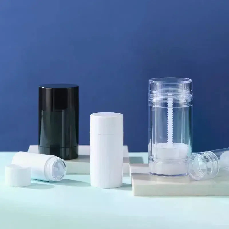 Refillable Twist-Up Balm Tube 40/75g | DIY Deodorant Stick Refillable Balm Tube QXL