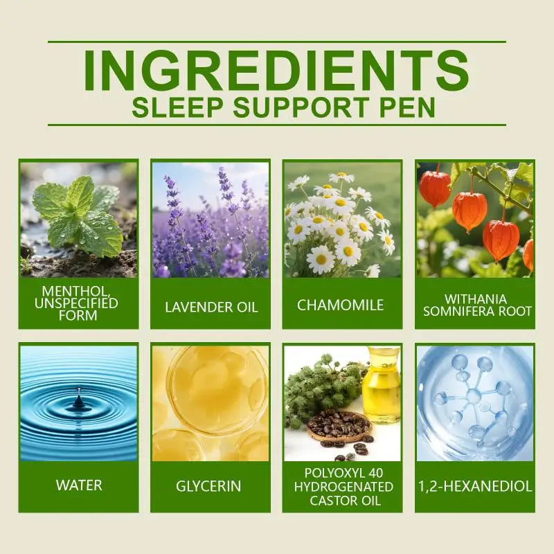 4-in-1 Herbal Aromatherapy Diffuser Set | Mullein Thyme Mint Herbal Aromatherapy Inhaler QXL