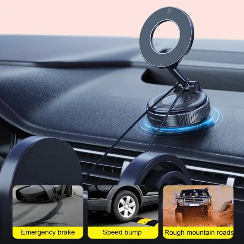 Magnetic Phone Holder 360° Rotation – Car & Desk Mount Car Phone Mount QXL