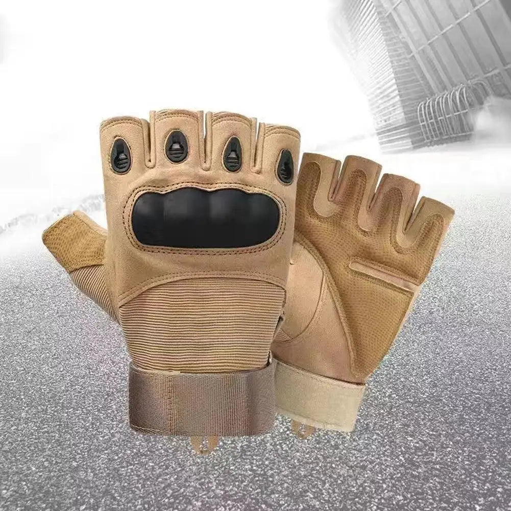 Half-Finger Motorcycle Gloves | Anti-Slip Waterproof Riding Gloves Motorcycle Riding Gloves QXL
