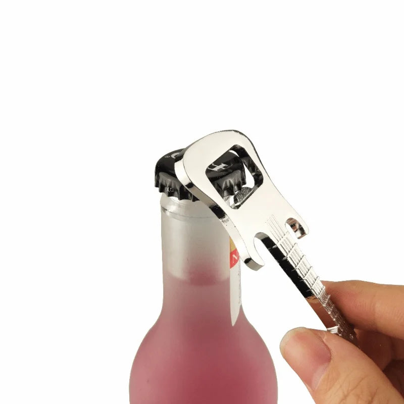 Guitar Shape Zinc Alloy Bottle Opener | Novelty Kitchen Tool Novelty Bottle Opener QXL