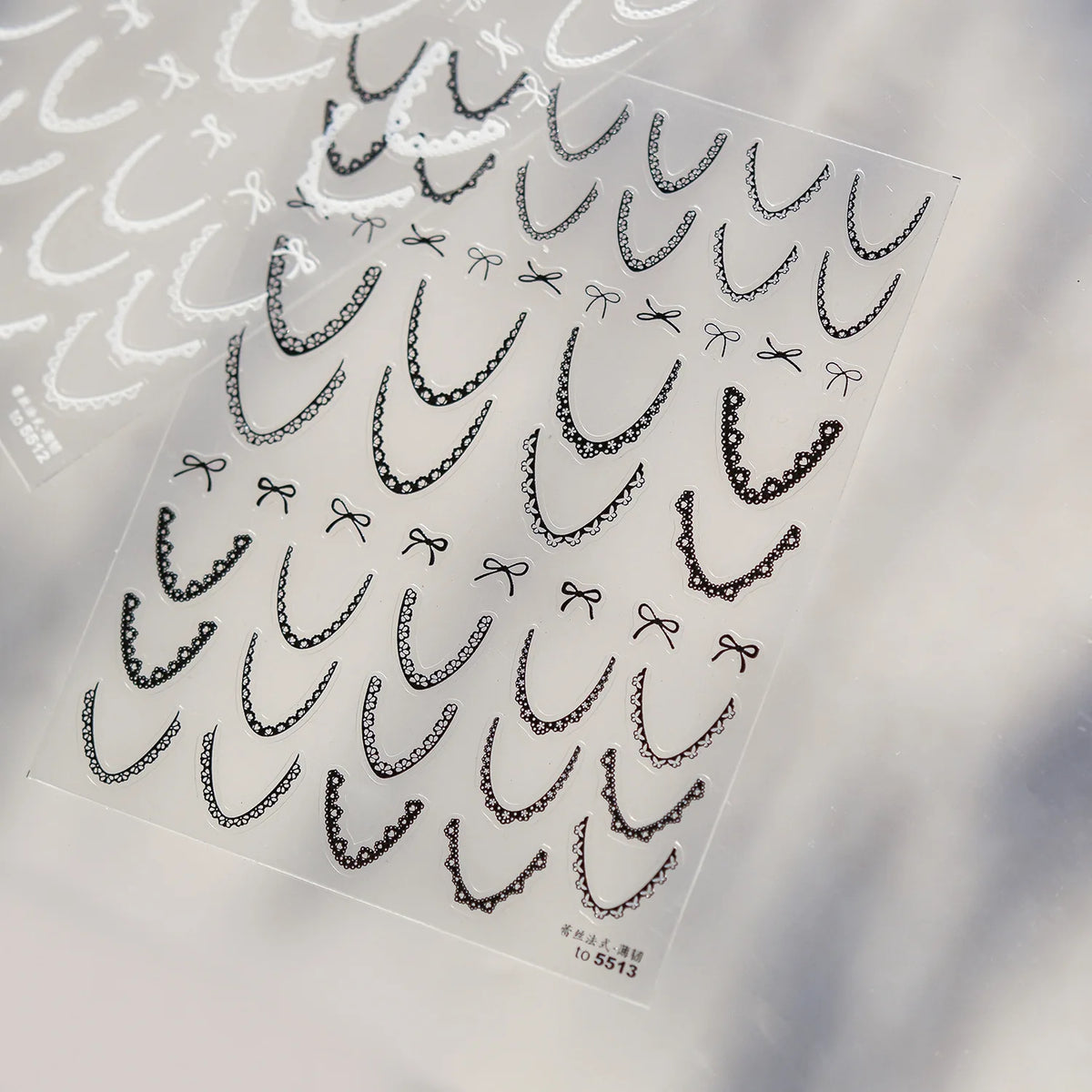5D Leopard Panther Nail Stickers | Gold Foil Y2K Punk Decals Nail Stickers QXL to5513