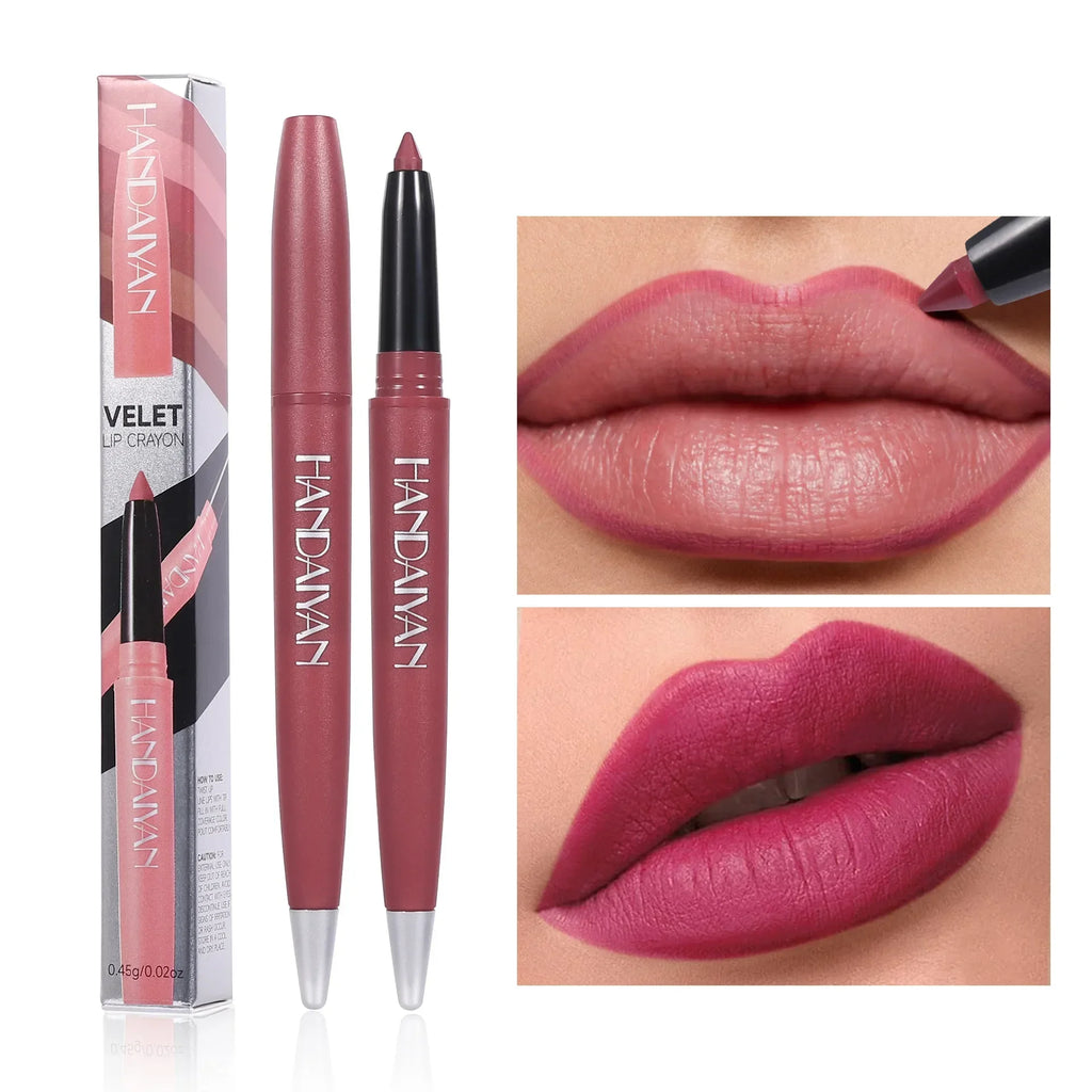 Handaiyan Matte Lip Liner Pen – 6 Shades, Waterproof Matte Lip Liner QXL