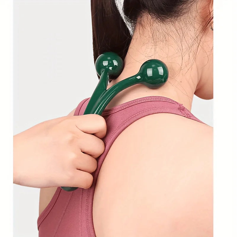 3-Head Manual Massager for Neck, Shoulders & Feet Manual Massager QXL