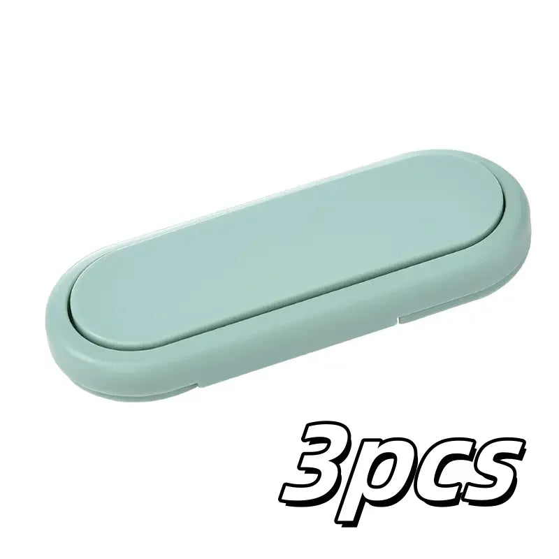 Invisible Magnetic Cabinet Locks 3-Pack | Baby & Child Safety Child Safety Lock QXL Green-3pcs