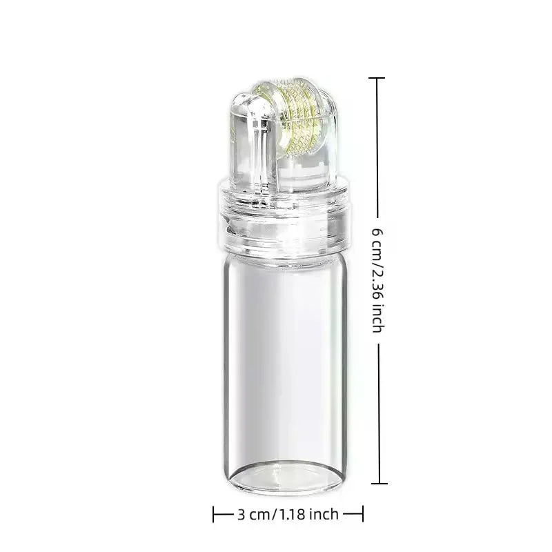 128-Pin Microneedle Derma Roller 0.25mm | Serum Applicator Microneedle Derma Roller QXL