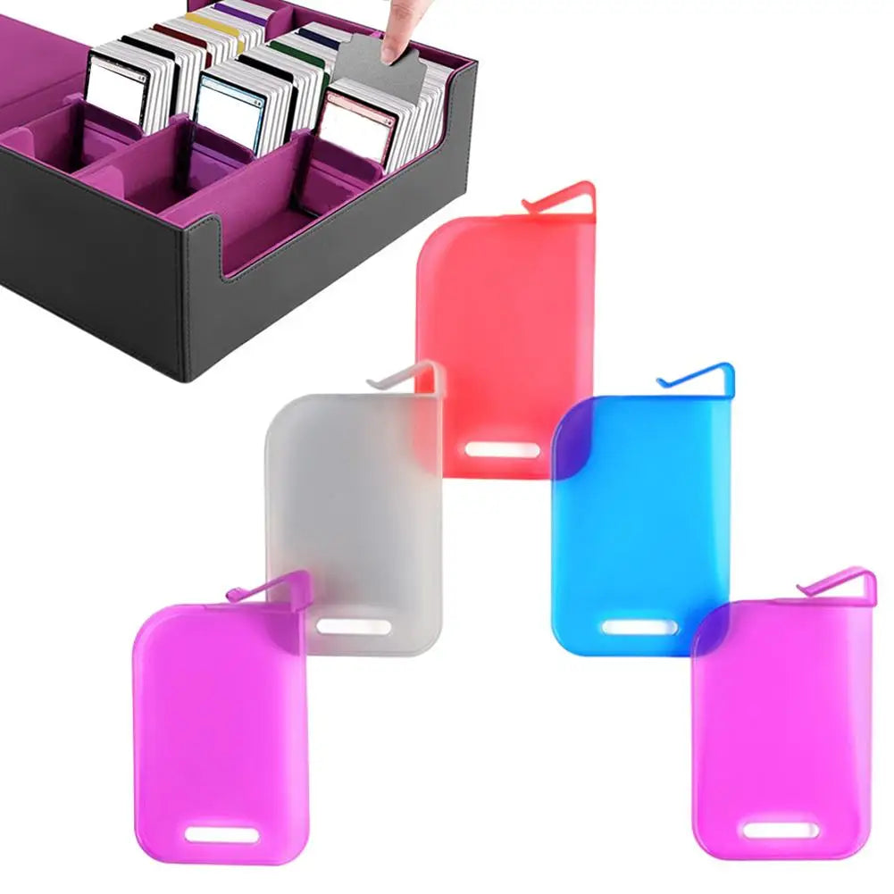 5-Pack Trading Card Divider Clips | Card Box Organizer Set Card Box Organizer QXL