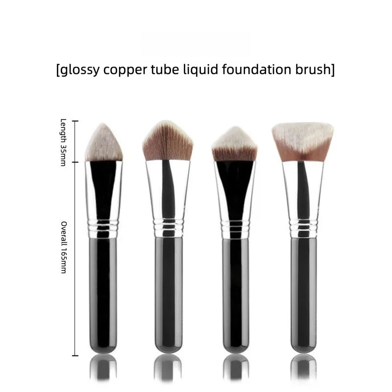 3D Pyramid Contouring Foundation Brush | Makeup Artist Tool Foundation Brush QXL