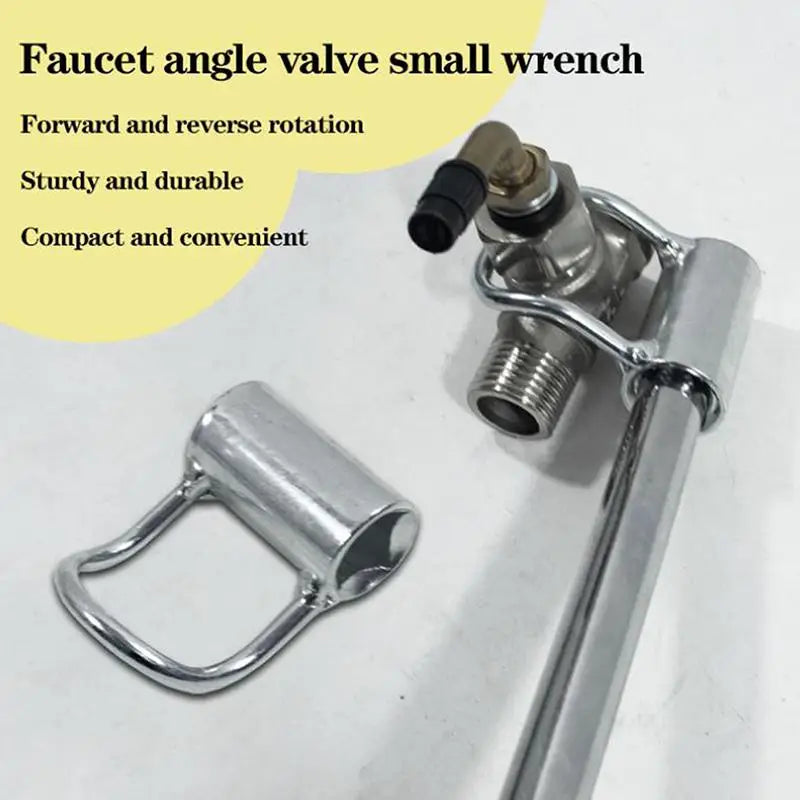 Mini Angle Valve Wrench | Stainless Steel Faucet Tool Angle Valve Wrench QXL