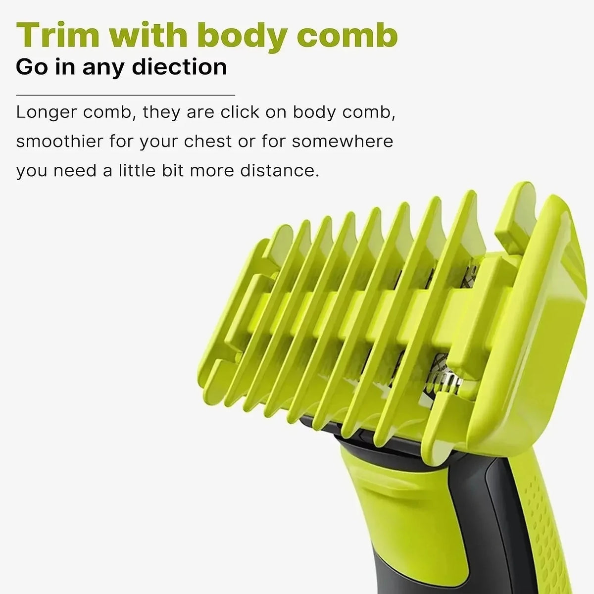 Guide Comb Guards for Philips OneBlade QP2520 QP2530 QP6510 Trimmer Comb Guards QXL