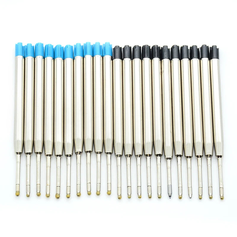 10-Pack Parker-Style 1.0mm Blue Ink Ballpoint Pen Refills Ballpoint Pen Refills QXL
