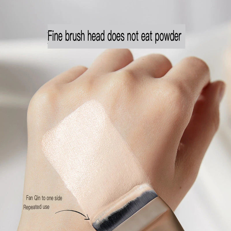Flat Head Liquid Foundation Brush | Seamless Blade Makeup Foundation Makeup Brush QXL