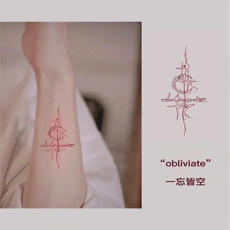 Waterproof Colorful Temporary Tattoo Stickers | Body Art Temporary Tattoo Stickers QXL