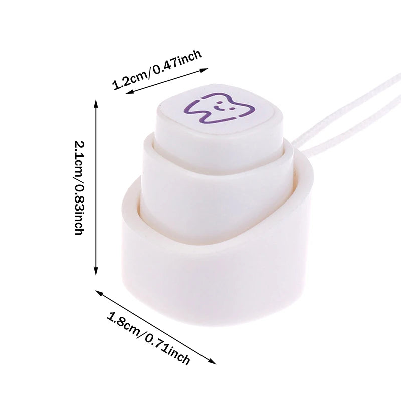 Cute Tooth Smiling Stamp | Fun Dentist Gift for Kids Novelty Craft Stamp QXL