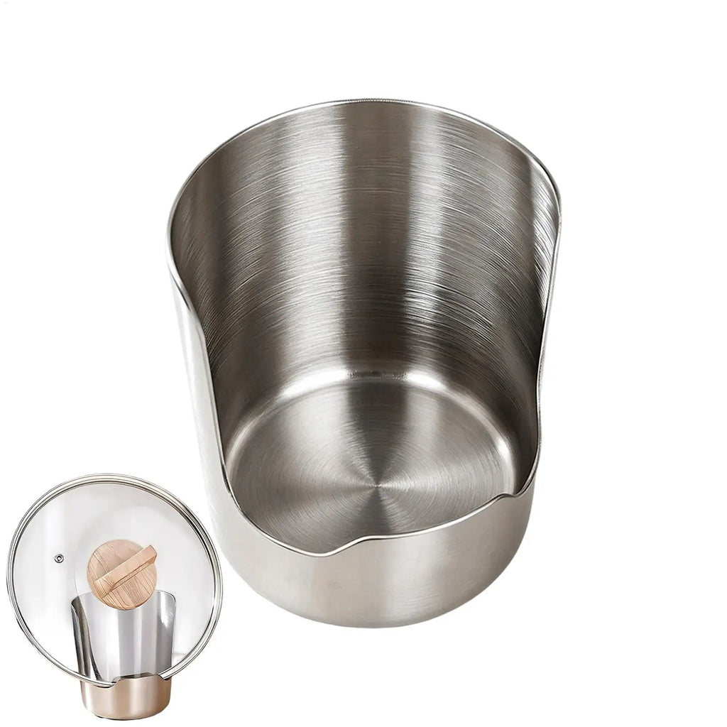 Stainless Steel Spoon Holder & Pot Lid Organizer | Kitchen Rack Kitchen Utensil Holder QXL