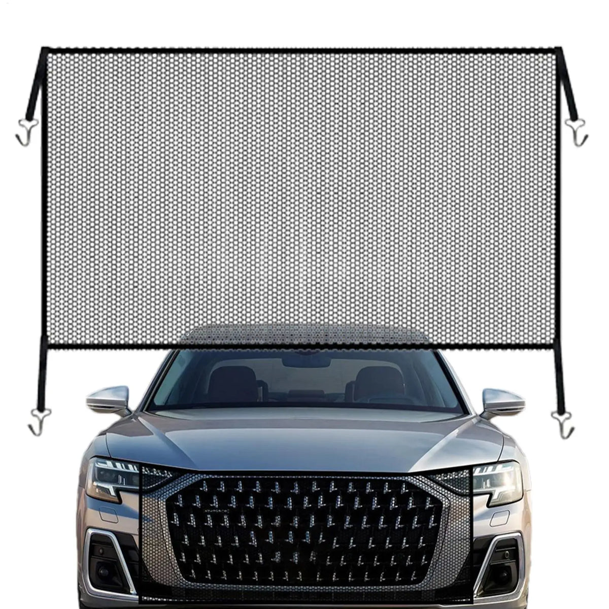 Universal Car Radiator Grill Mesh | Bug & Debris Guard Net Radiator Grill Mesh QXL