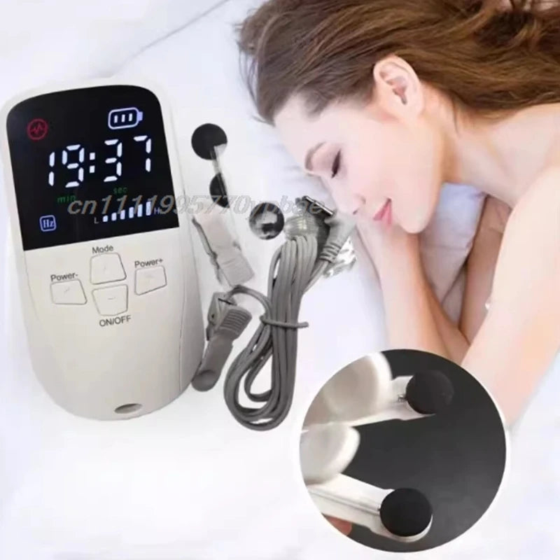 Ear Clip CES Device | Deep Sleep & Relaxation Aid Tool CES Sleep Aid Device QXL