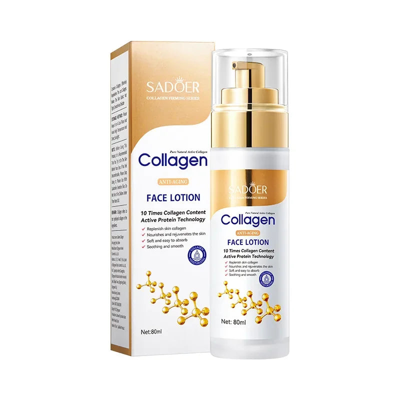 SADOER Collagen Facial Serum – Hydrating Oil Control Essence Facial Serum QXL