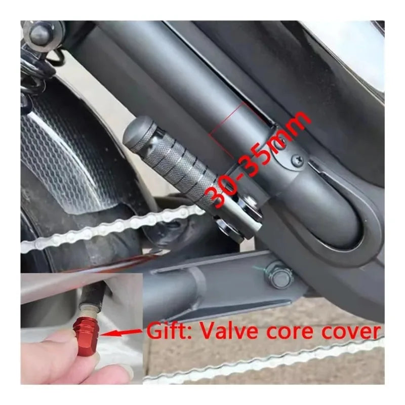 Folding Highway Foot Pegs & Clamps for Triumph Tiger & Trident Motorcycle Foot Pegs QXL