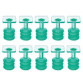 10-Pack PDR Glue Tabs | Paintless Car Dent Repair Tool Set Dent Repair Tabs QXL Green