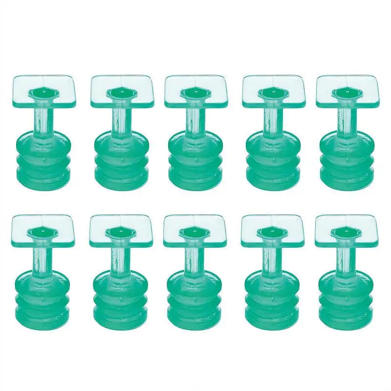 10-Pack PDR Glue Tabs | Paintless Car Dent Repair Tool Set Dent Repair Tabs QXL Green