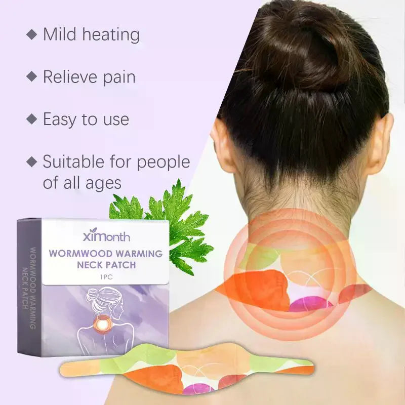 Wormwood Warming Patch – Neck, Back, Knee & Shoulder Herbal Warming Patch QXL