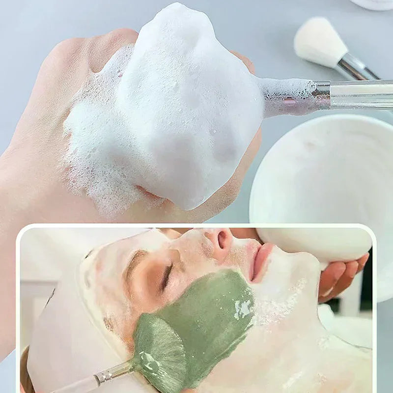 Soft Bristle Face Mask & Facial Cleansing Brush | Skin Tool Facial Cleansing Brush QXL