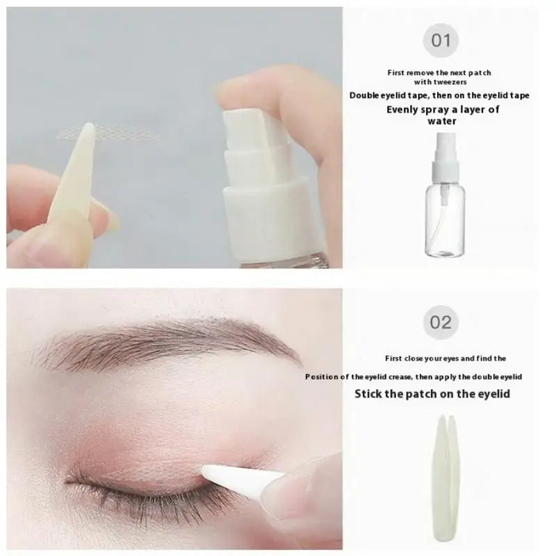 360-Pc Invisible Double Eyelid Tape | Skin Tone Lift Strips Eyelid Lift Tape QXL