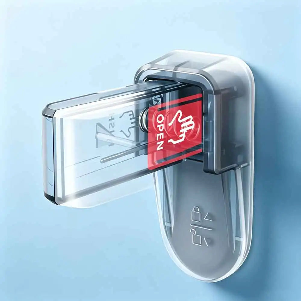 No-Drill Child Safety Door Handle Lock | Baby & Pet Proof Child Safety Lock QXL