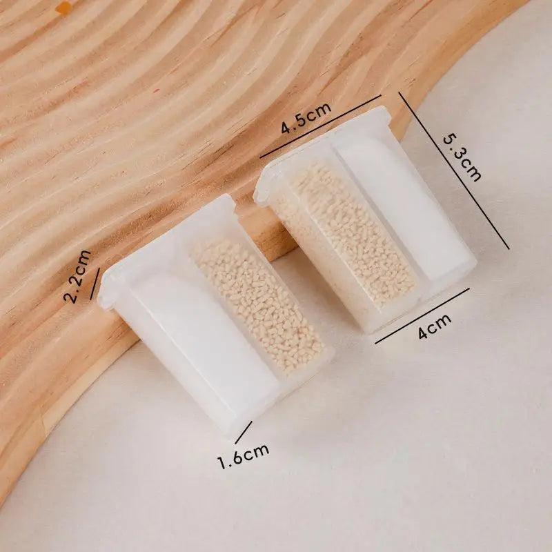2-in-1 Camping Spice Shaker | 2-Compartment Seasoning Jar Camping Spice Shaker QXL