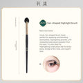 Fan-Shaped Highlighter Brush | Ultra-Soft Wool Makeup Brush Highlighter Brush QXL J205s