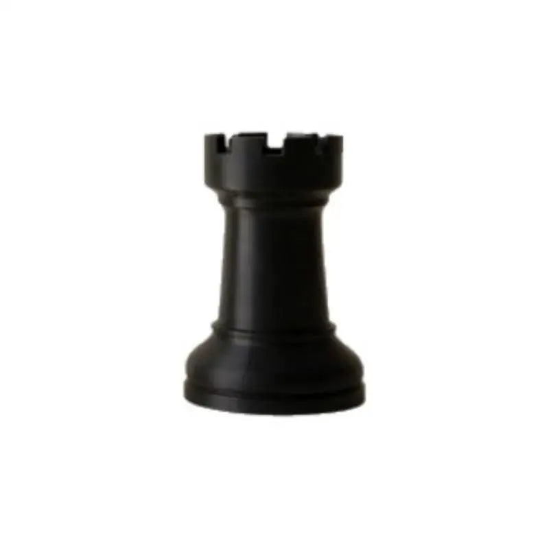 Chess Piece Pen Holder & Desk Organizer – Plastic Black & White Desk Pen Holder QXL Black