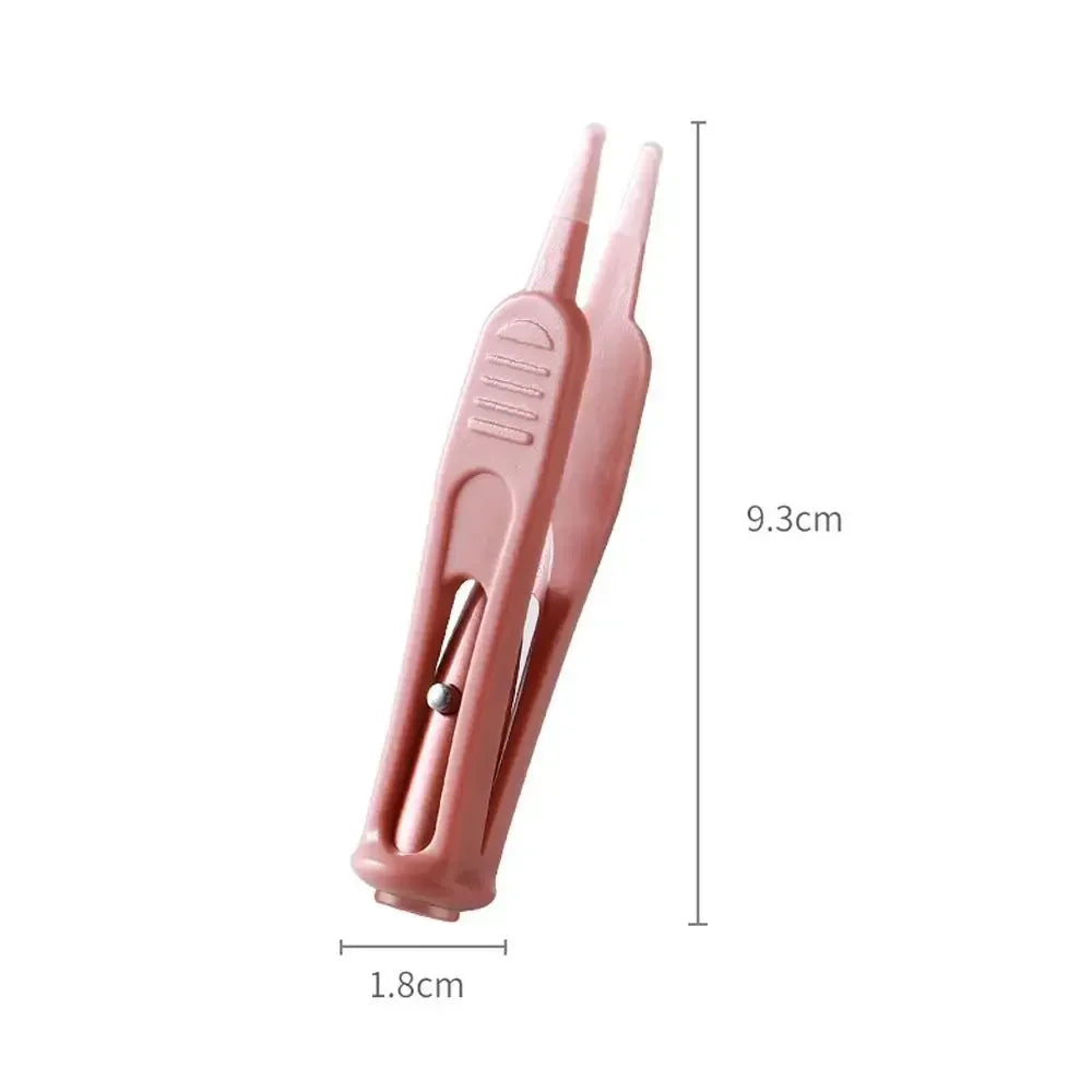 Baby LED Cleaning Tweezers – Nose, Ear & Navel Grooming Tool Baby Grooming Tweezer QXL