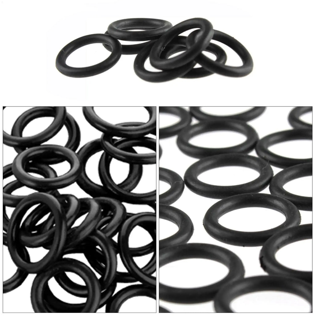 50-Pack Rubber O-Ring Gasket Kit | Plumbing & Faucet Seals O-Ring Gasket Set QXL