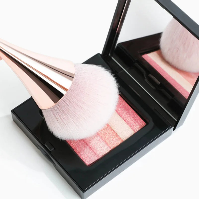 Rose Gold Large Powder Blush Brush | Professional Makeup Tool Powder Blush Brush QXL