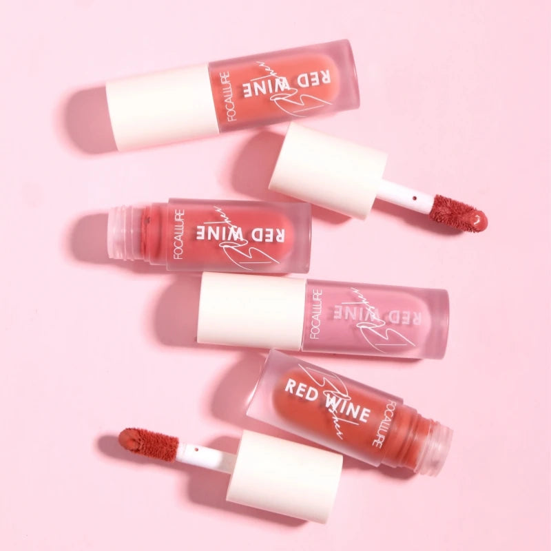FOCALLURE Liquid Blush – 4 Shades Long-Lasting Matte Finish Liquid Blush QXL