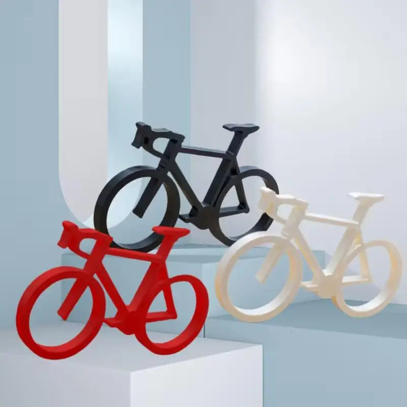 3D Printed Minimalist Bicycle Sculpture | Cycling Desk Decor Decorative Sculpture QXL