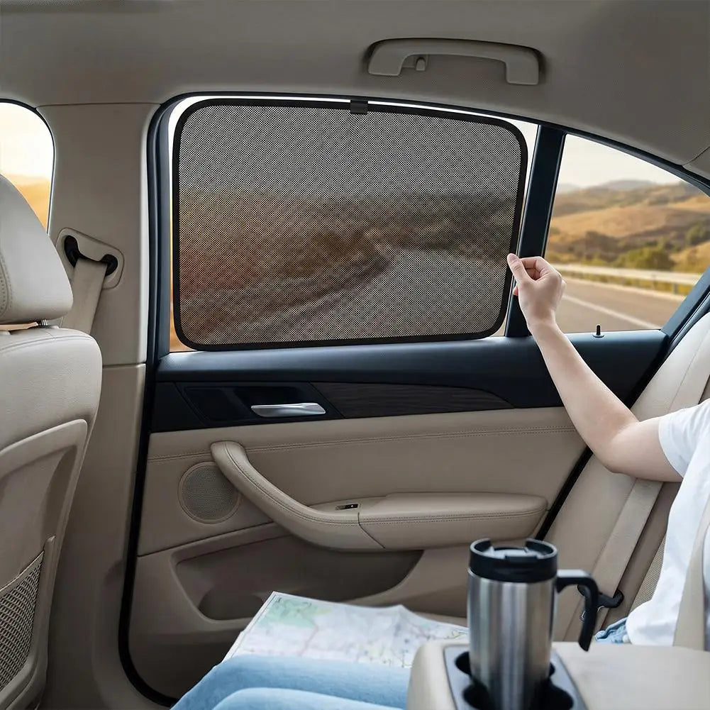 Foldable Car Windshield Sunshade | Titanium Silver UV Shield Car Windshield Sunshade QXL
