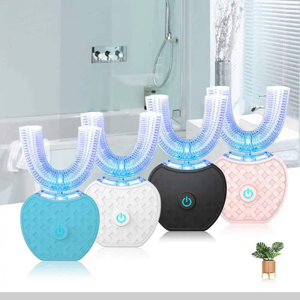 U-Shaped Sonic Electric Toothbrush | Whitening & Gum Care Electric Toothbrush QXL