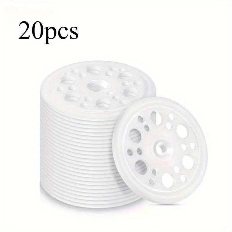 20-Pack Polypropylene Load Diffusion Washers for Foam Board Insulation Washers QXL 20pcs