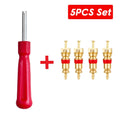 Tyre Valve Core Remover Kit | Car Bike Truck Tire Repair Tool Tire Repair Tool QXL 5pcs set