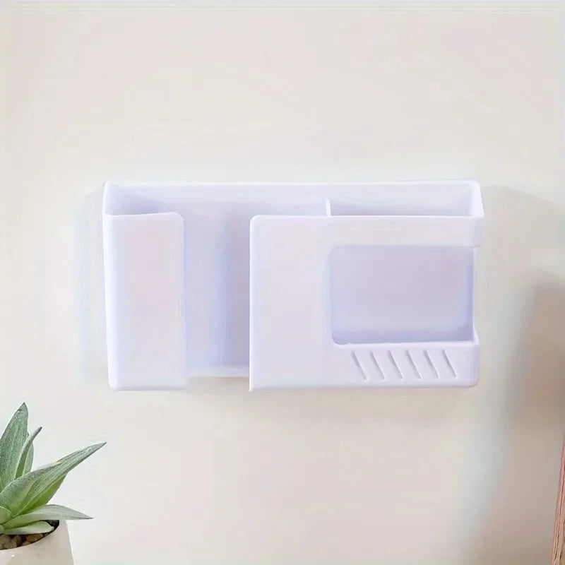 Multi-Function Storage Box for Remote Control & Phone Desktop Storage Organizer QXL