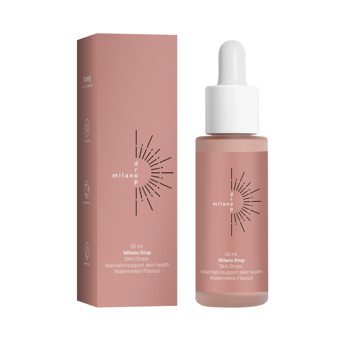 Sunless Self-Tanning Drops 50ml | Natural Bronze Glow Self-Tanning Drops QXL 1PC