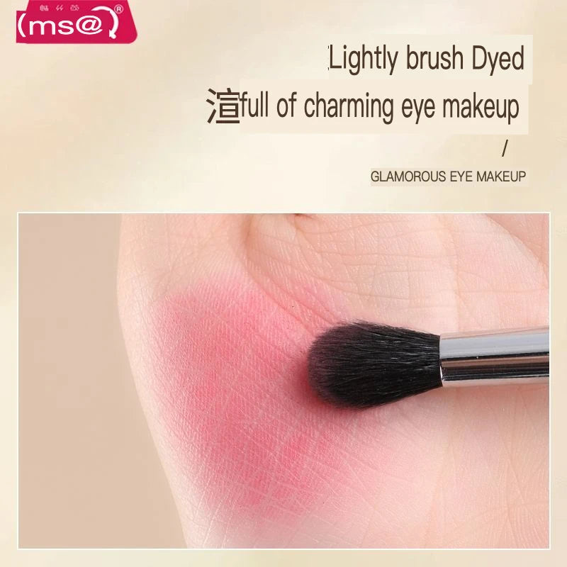 8-Piece Horsehair Eyeshadow Brush Set | Blending & Detail Eyeshadow Brush Set QXL