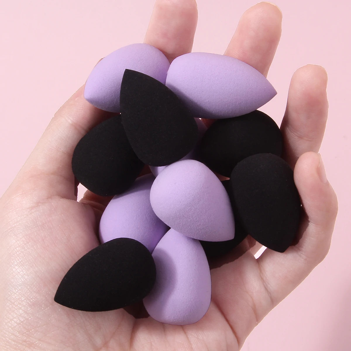 12-Pack Mini Teardrop Makeup Sponges – Foundation Blenders Makeup Blending Sponge QXL