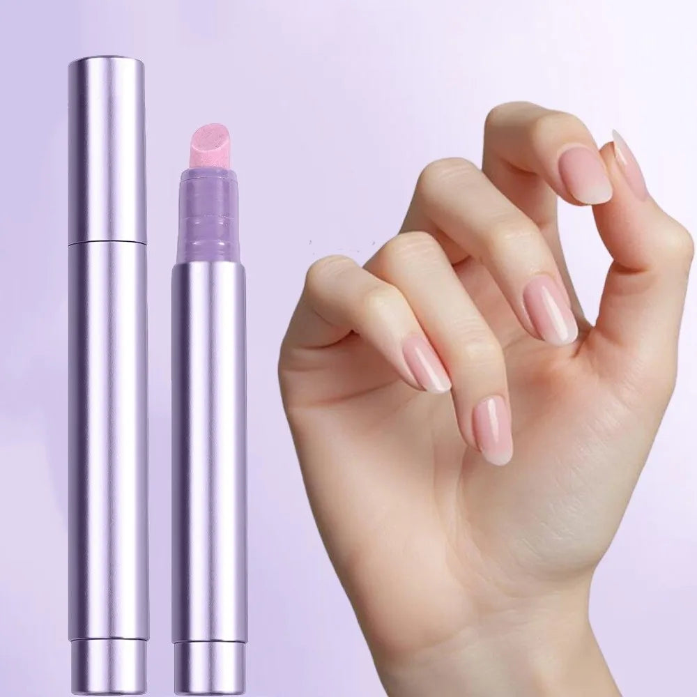 3-in-1 Nail Cuticle Oil Pen | Moisturizing & Cuticle Pusher Cuticle Oil Pen QXL Purple