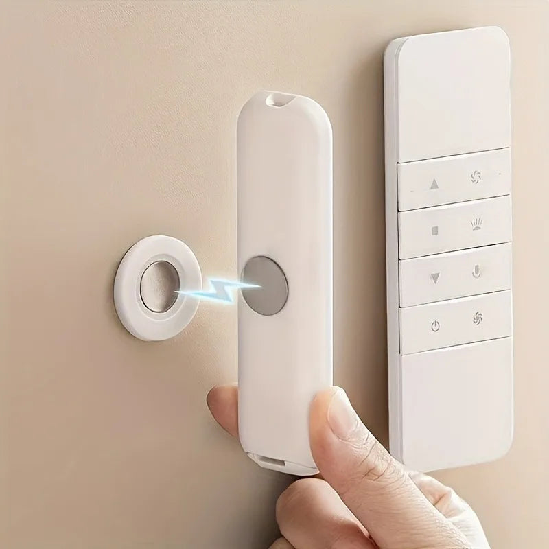 Magnetic Remote Control Wall Mount Holder – No-Drill Wall Mount Organizer QXL