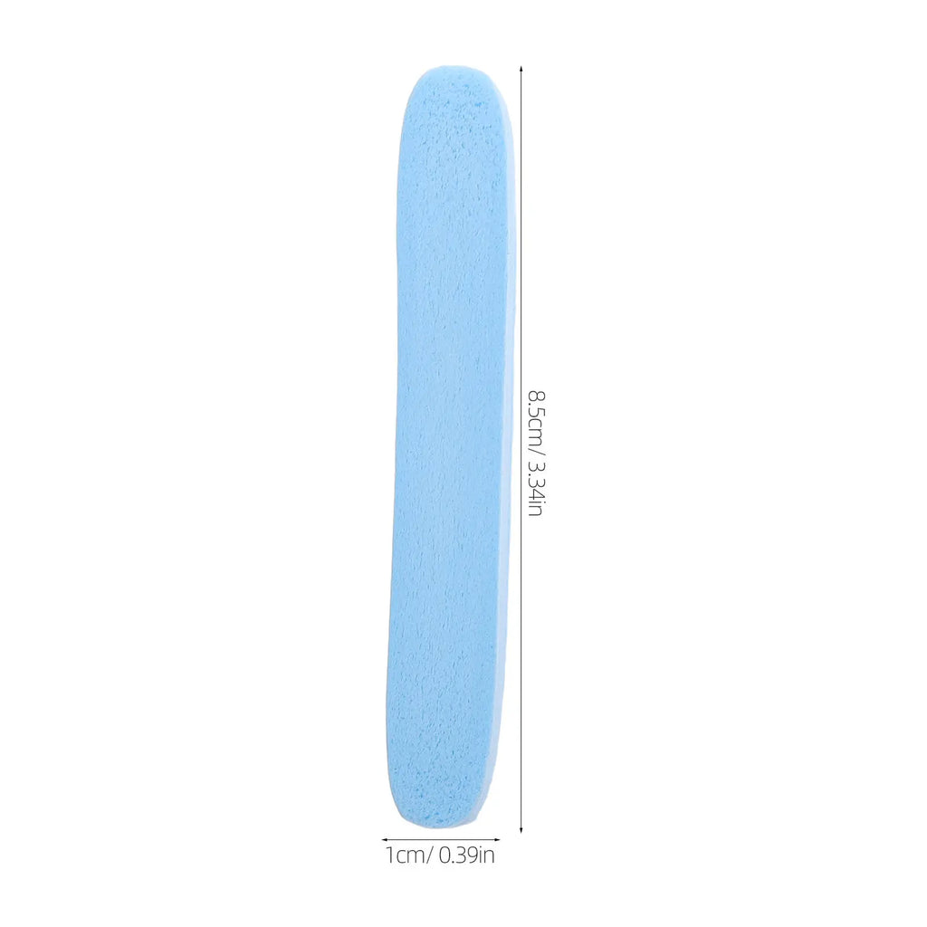 100-Pack Compressed Face Sponges | Disposable Cleansing Pads Disposable Facial Sponges QXL Blue