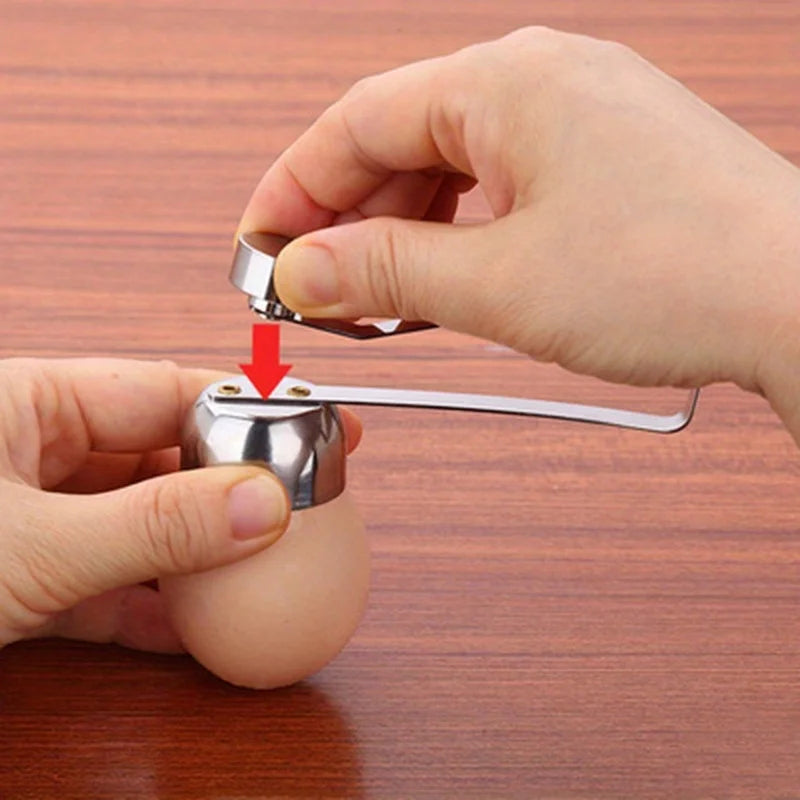 Stainless Steel Egg Opener & Eggshell Cutter | Kitchen Tool Egg Opener Tool QXL